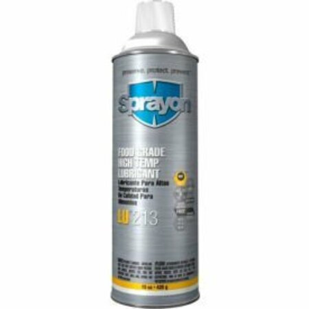 KRYLON Sprayon LU213 Food Grade High Temperature Lubricant, 15 oz. Aerosol Can - S00213000 S00213000